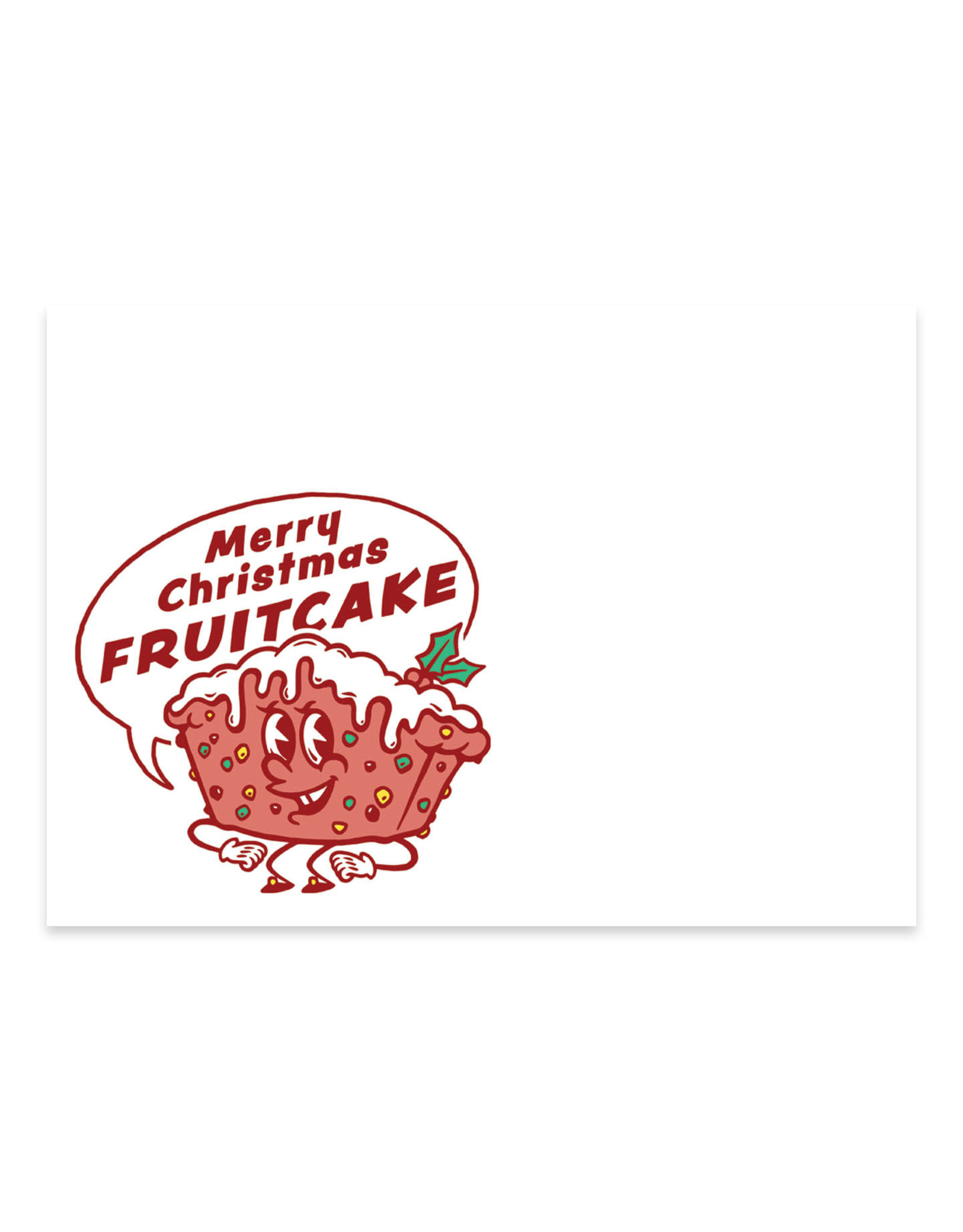 Rudy Fruitcake Mini Card