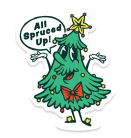 Bruce the Spruce Sticker