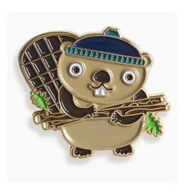 Beaver Enamel Pin