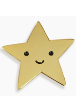 Gold Star Enamel Pin