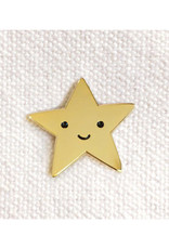 Gold Star Enamel Pin
