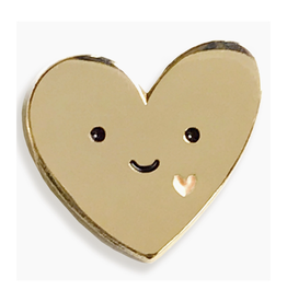 Happy Heart Enamel Pin