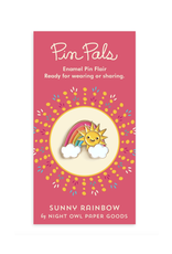 Sunny Rainbow Enamel Pin