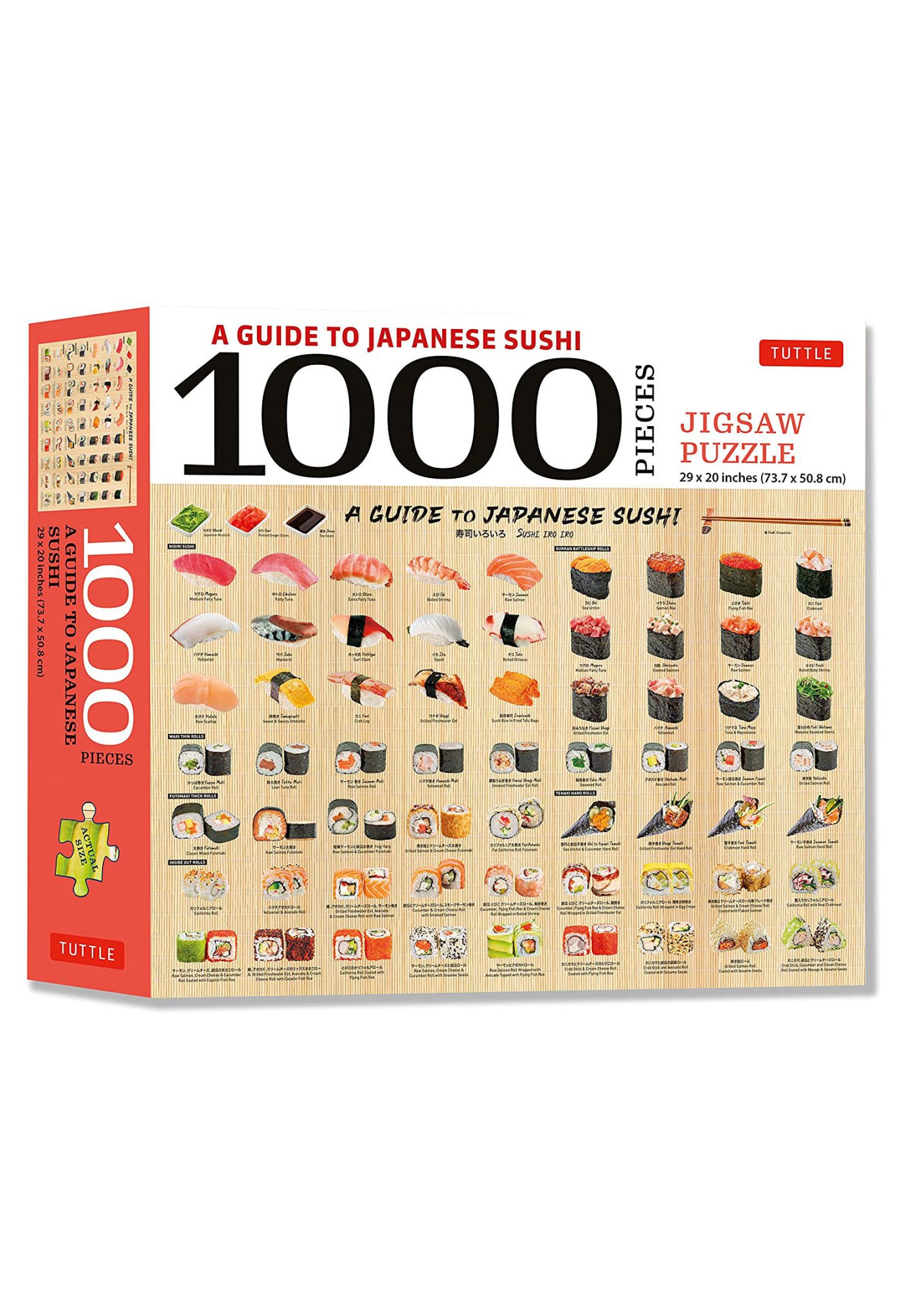 Japanese Sushi 1000 Piece Puzzle 