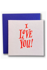 I Love You! Tiny Card