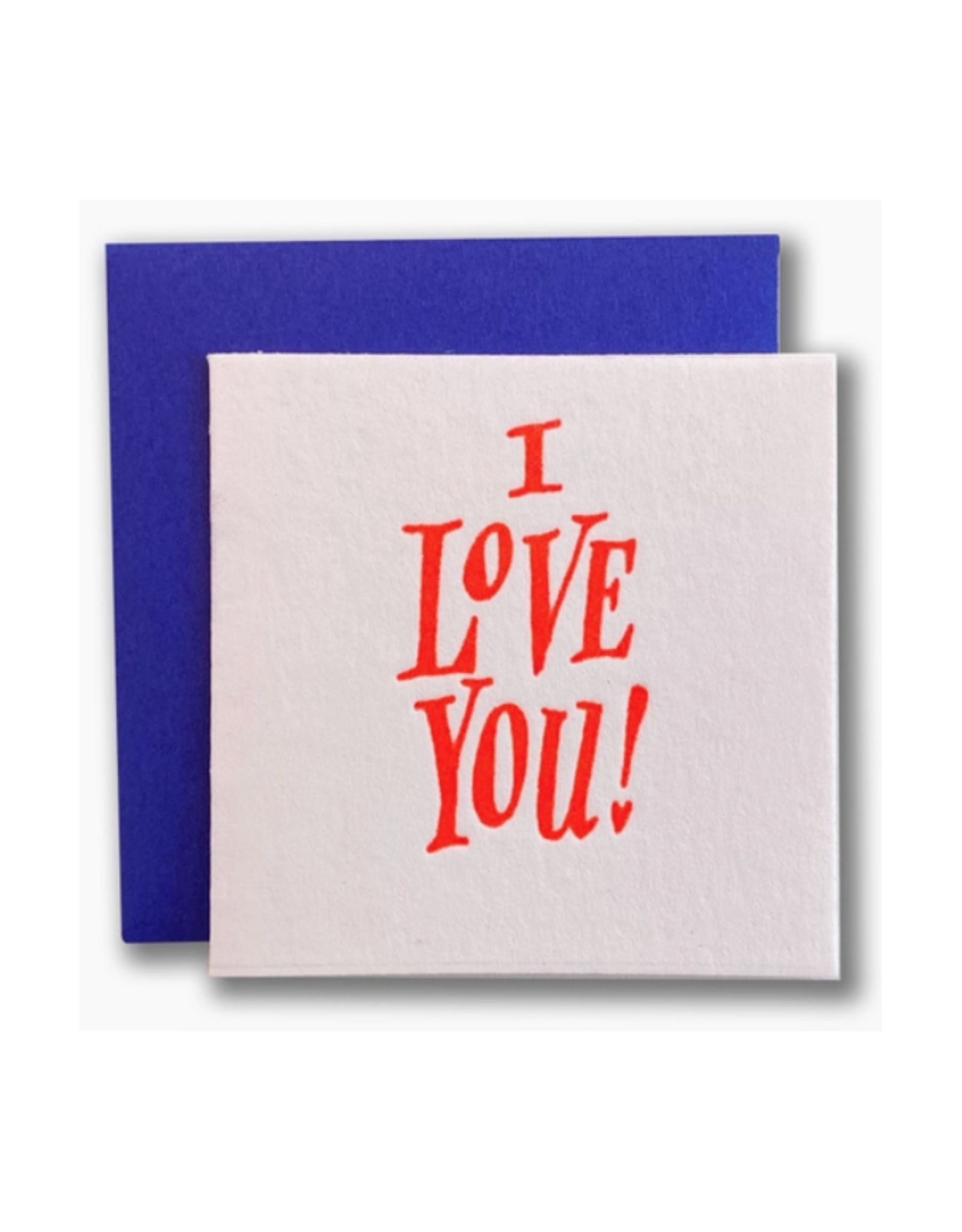 I Love You! Tiny Card