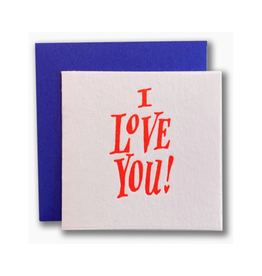 I Love You! Tiny Card