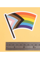 Progress Pride Flag Sticker