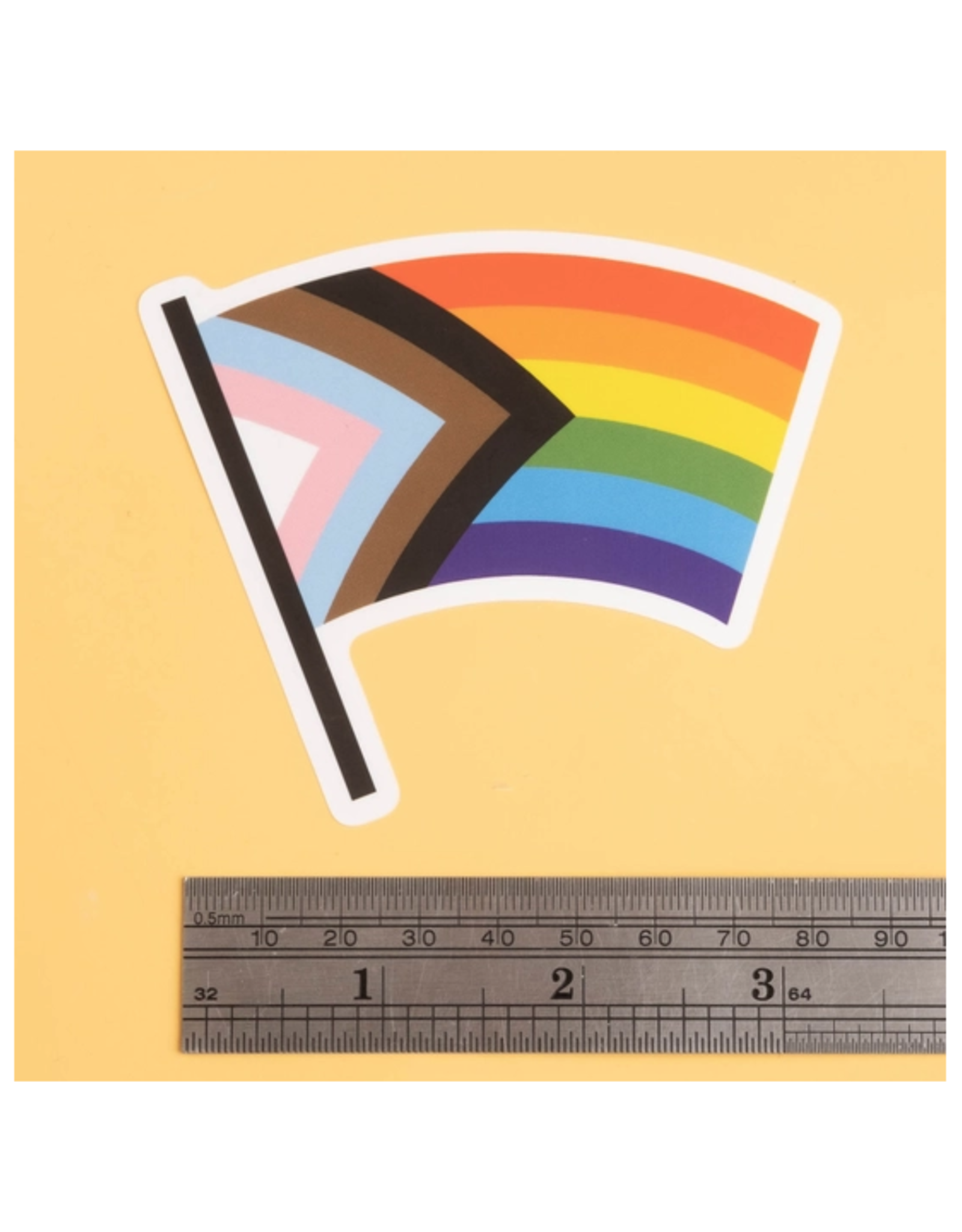Progress Pride Flag Sticker