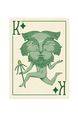 Playing Card Print - King of Diamonds