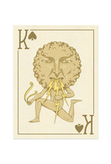 Playing Card Print - King of Spades