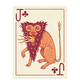 Playing Card Print - Jack of Clubs
