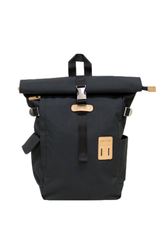 Rolltop Backpack Plus -  Black