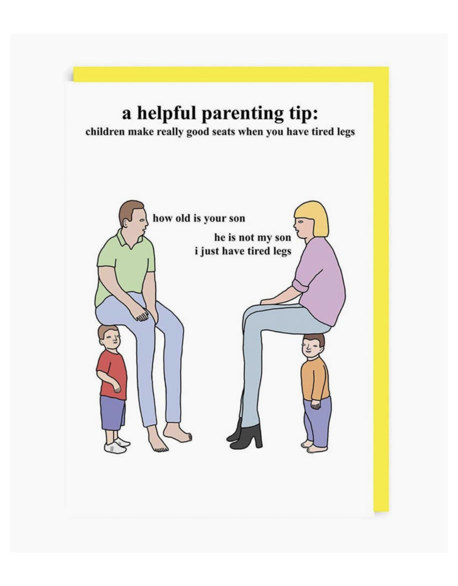 Parenting Tips Greeting Card