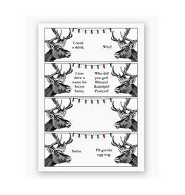 Secret Santa Greeting Card