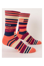 Fun Person Alert Men's Crew Socks