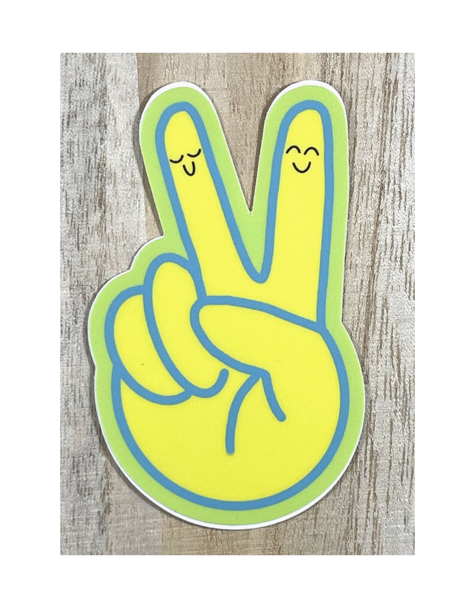 Smiley Peace Sticker