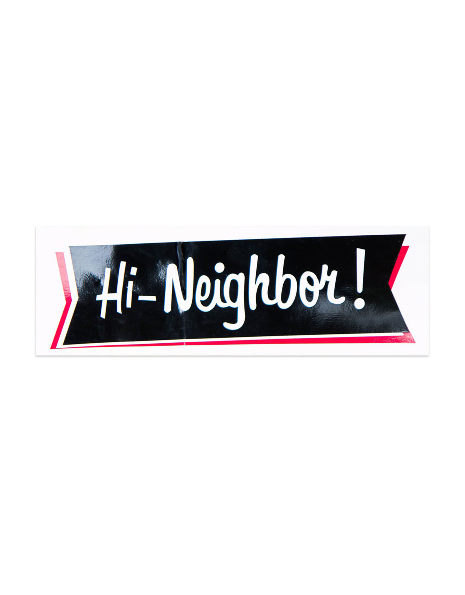 Hi Neighbor Narragansett Bumper Sticker