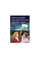 Aliens Lock Their Doors Magnet