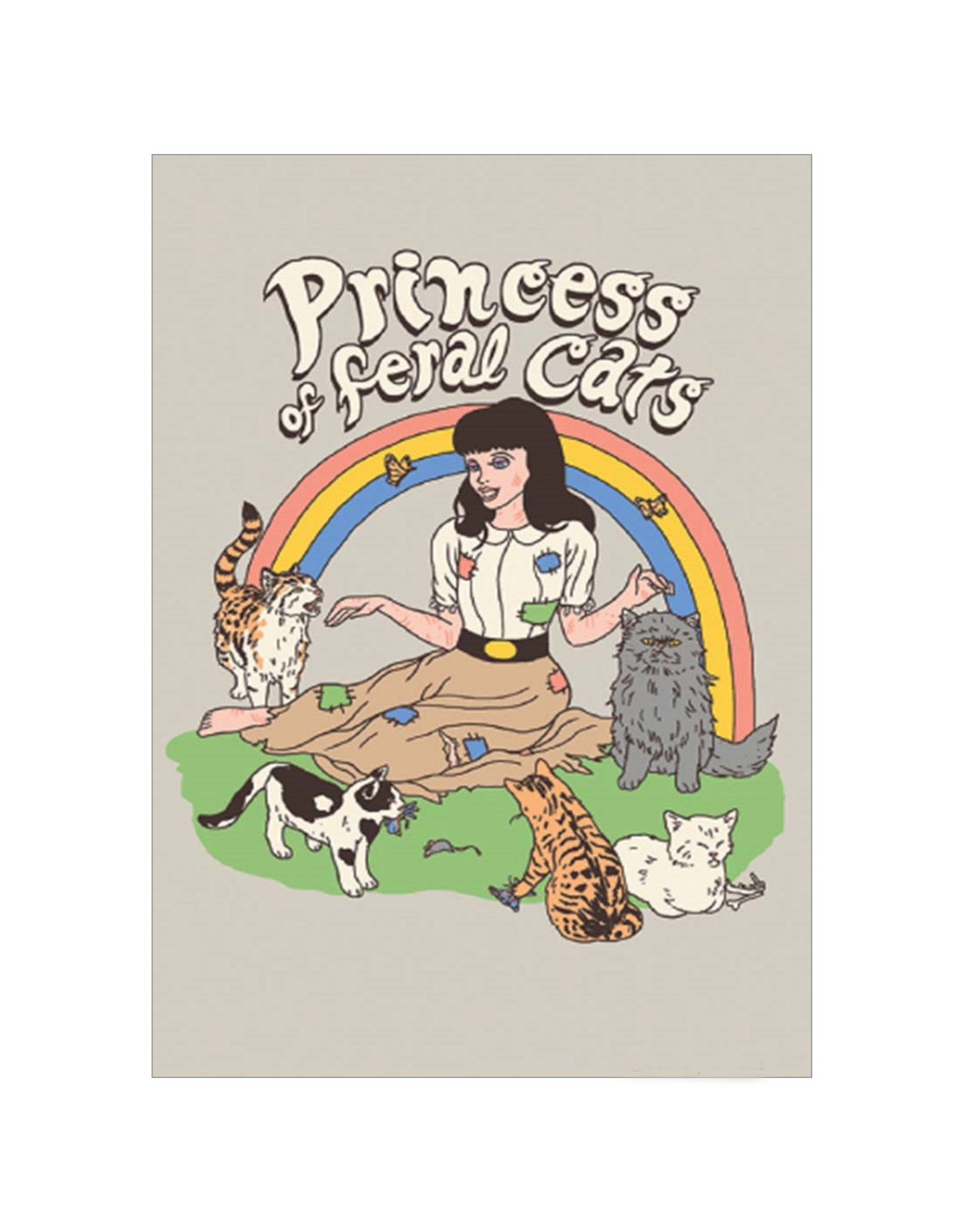 Princess of Feral Cats Magnet