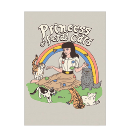 Princess of Feral Cats Magnet