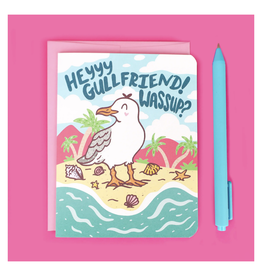 Hey Gullfriend Seagull Greeting Card