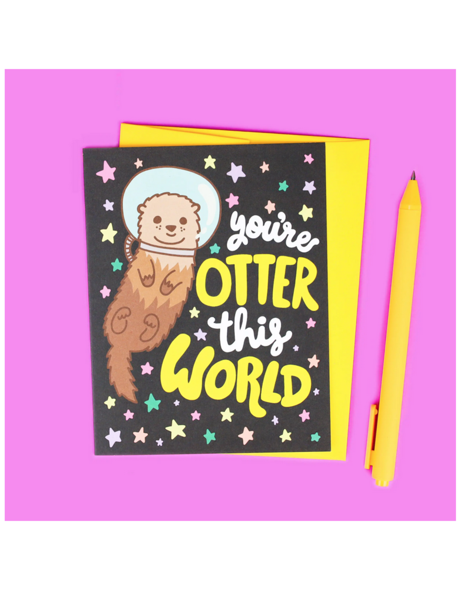 You're Otter This World Greeting Card