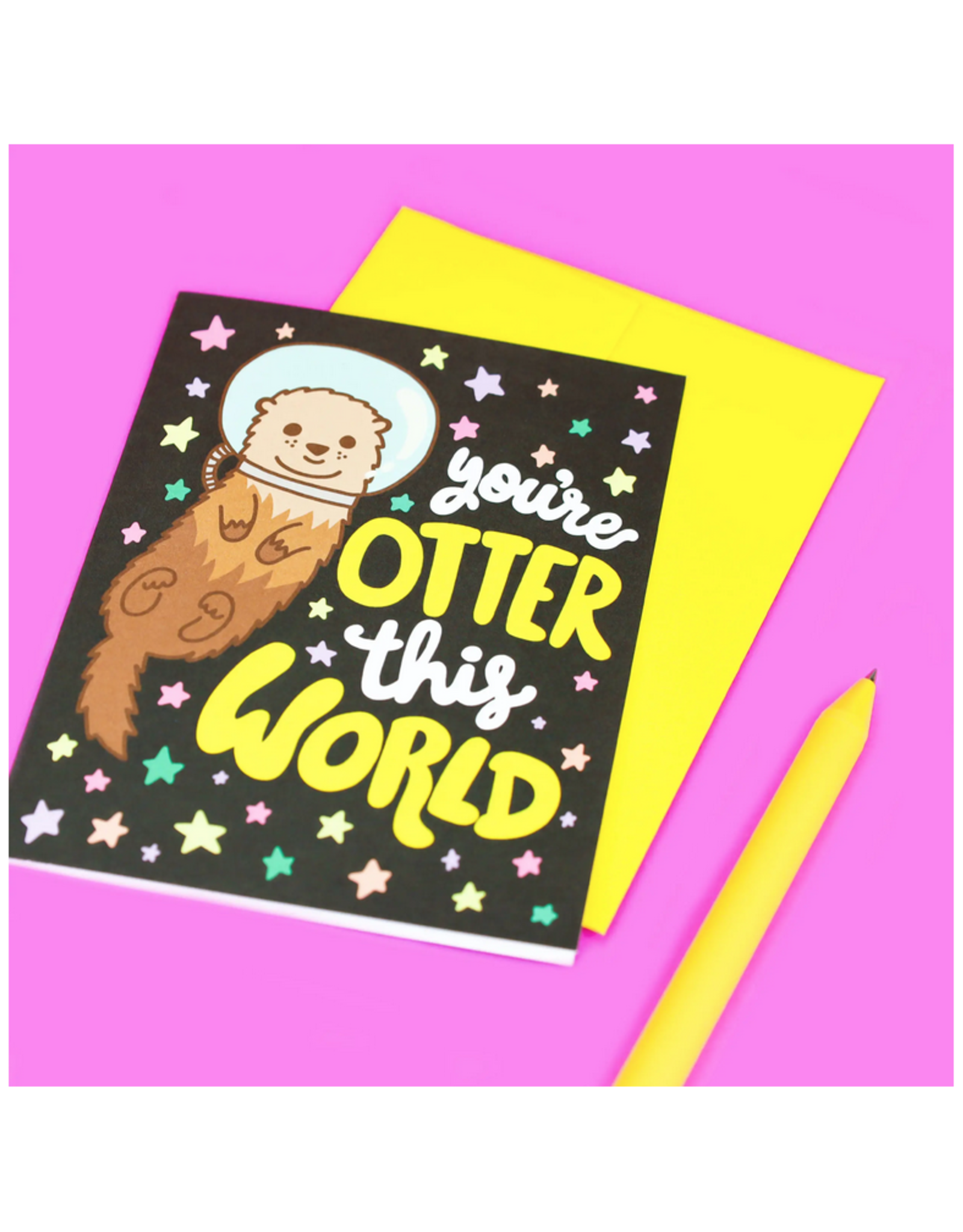 You're Otter This World Greeting Card