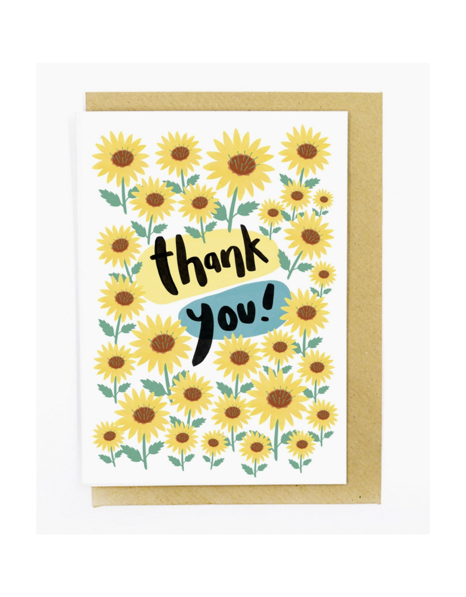 Thank You Sunflowers Greeting Card