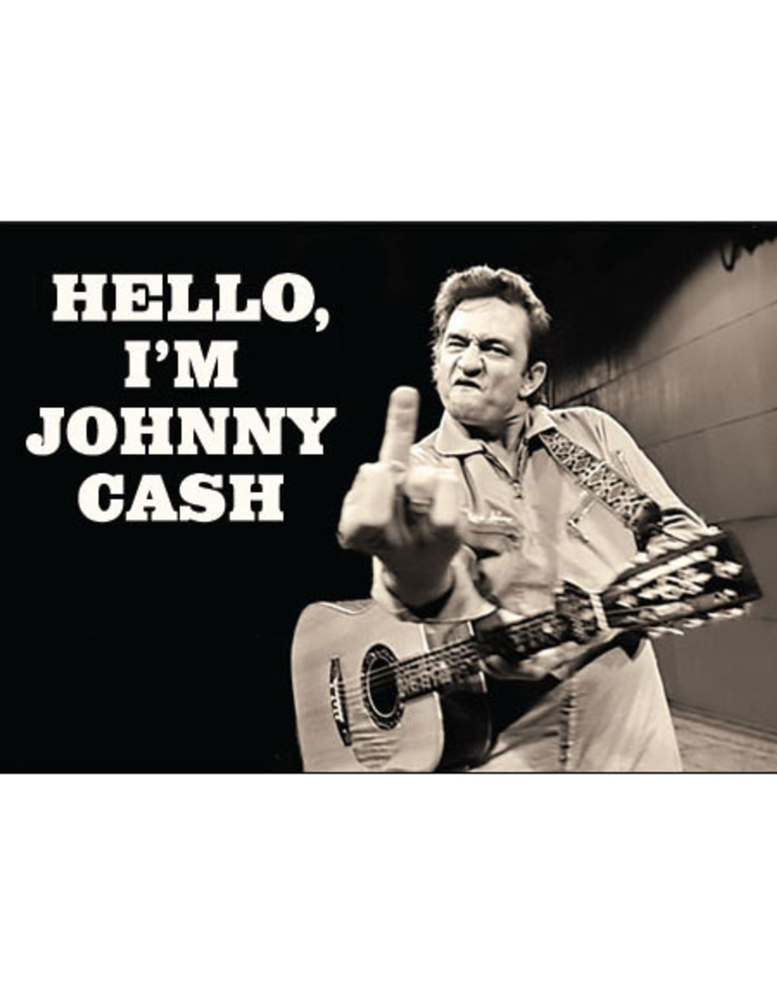 Hello I'm Johnny Cash Magnet