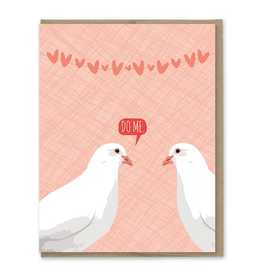 Do Me Doves Greeting Card