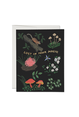 Lost In Your Magic Woodland Greeting Card