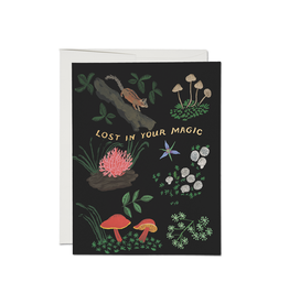 Lost In Your Magic Woodland Greeting Card