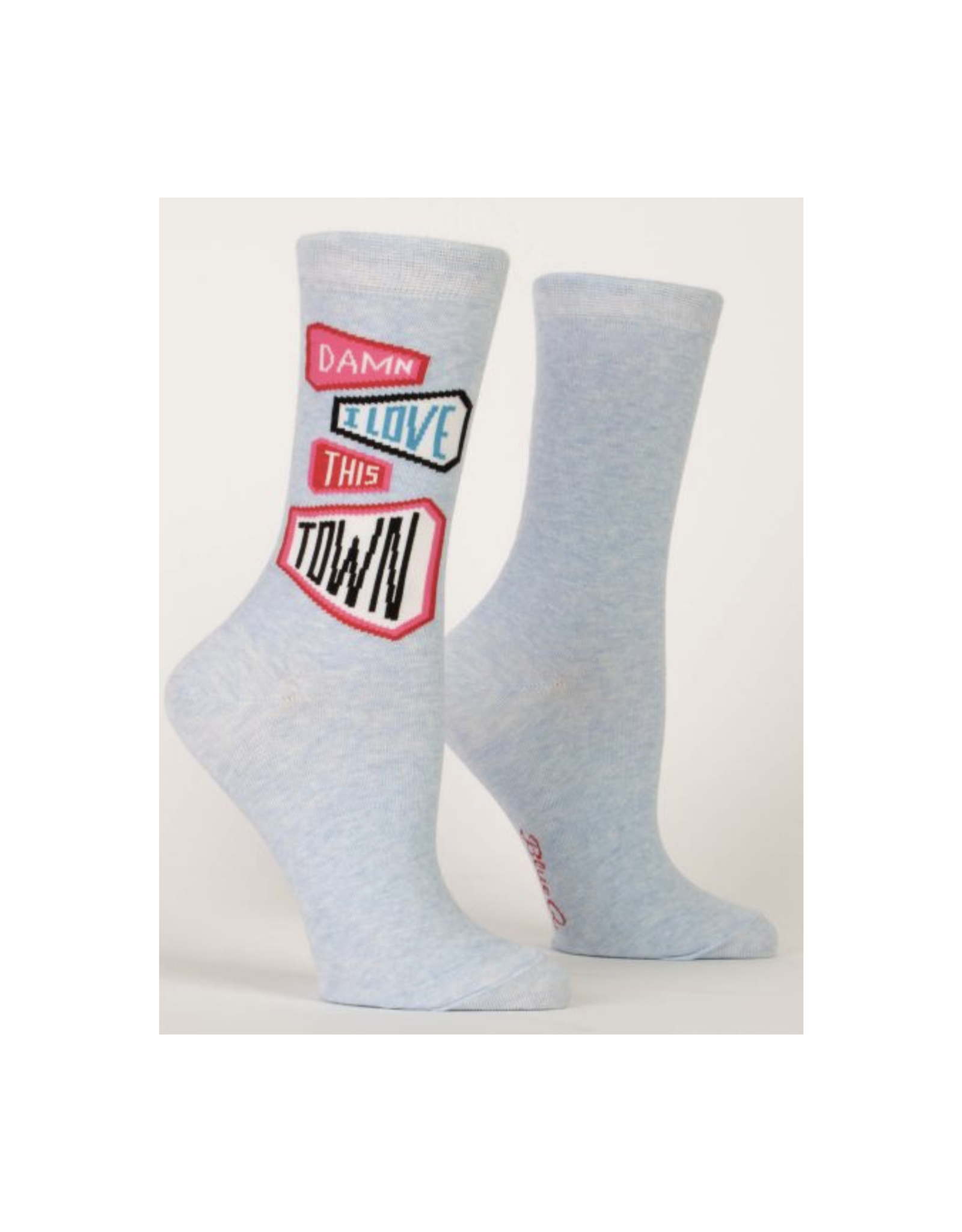 I Love This Town Women's Crew Socks