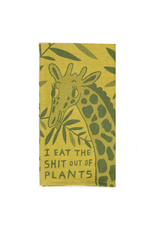 Eat the Shit Out of Plants Dish Towel