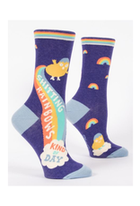 Shitting Rainbows Women's Crew Socks