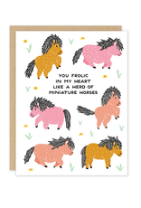 You Frolic in My Heart Greeting Card