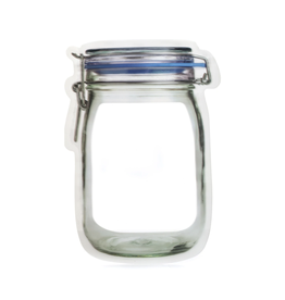 Zipper Bag Mason Jar Large Set of 2