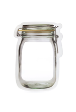 Zipper Mason Jar Bag Small Set of 4