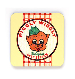 Piggly Wiggly Coaster (Yellow)