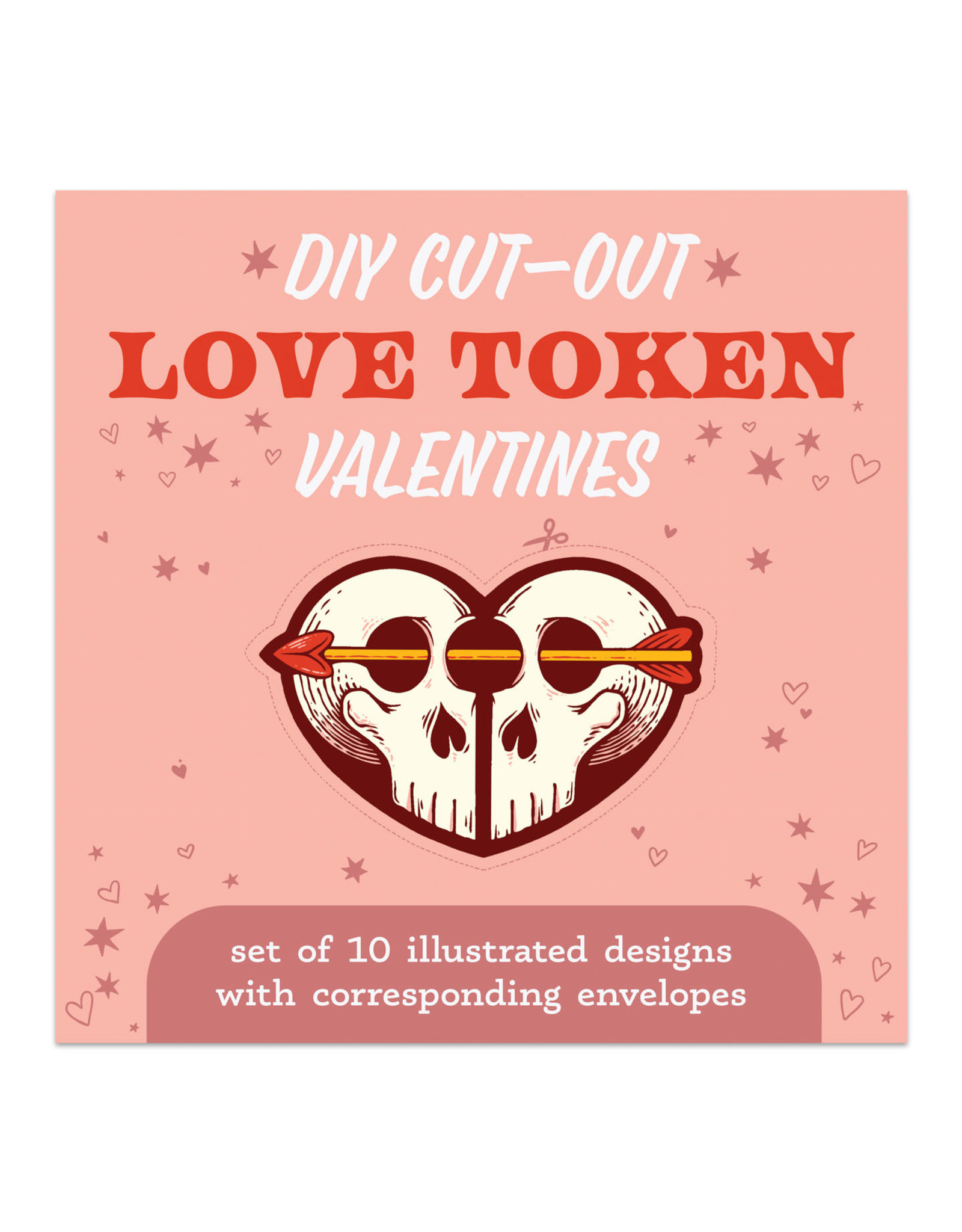 DIY Cut-Out Love Token Valentines