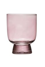 Round Drinking Glass (4 Colors!)