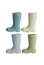 Distressed Boot Vase (4 Colors!)