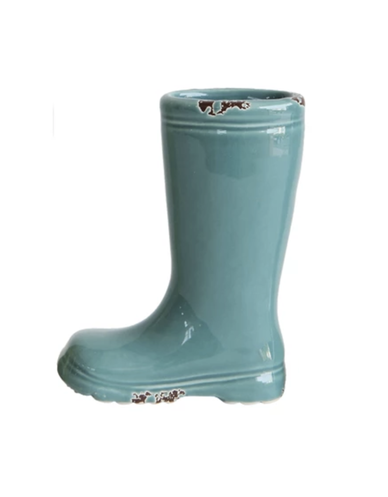 Distressed Boot Vase (4 Colors!)