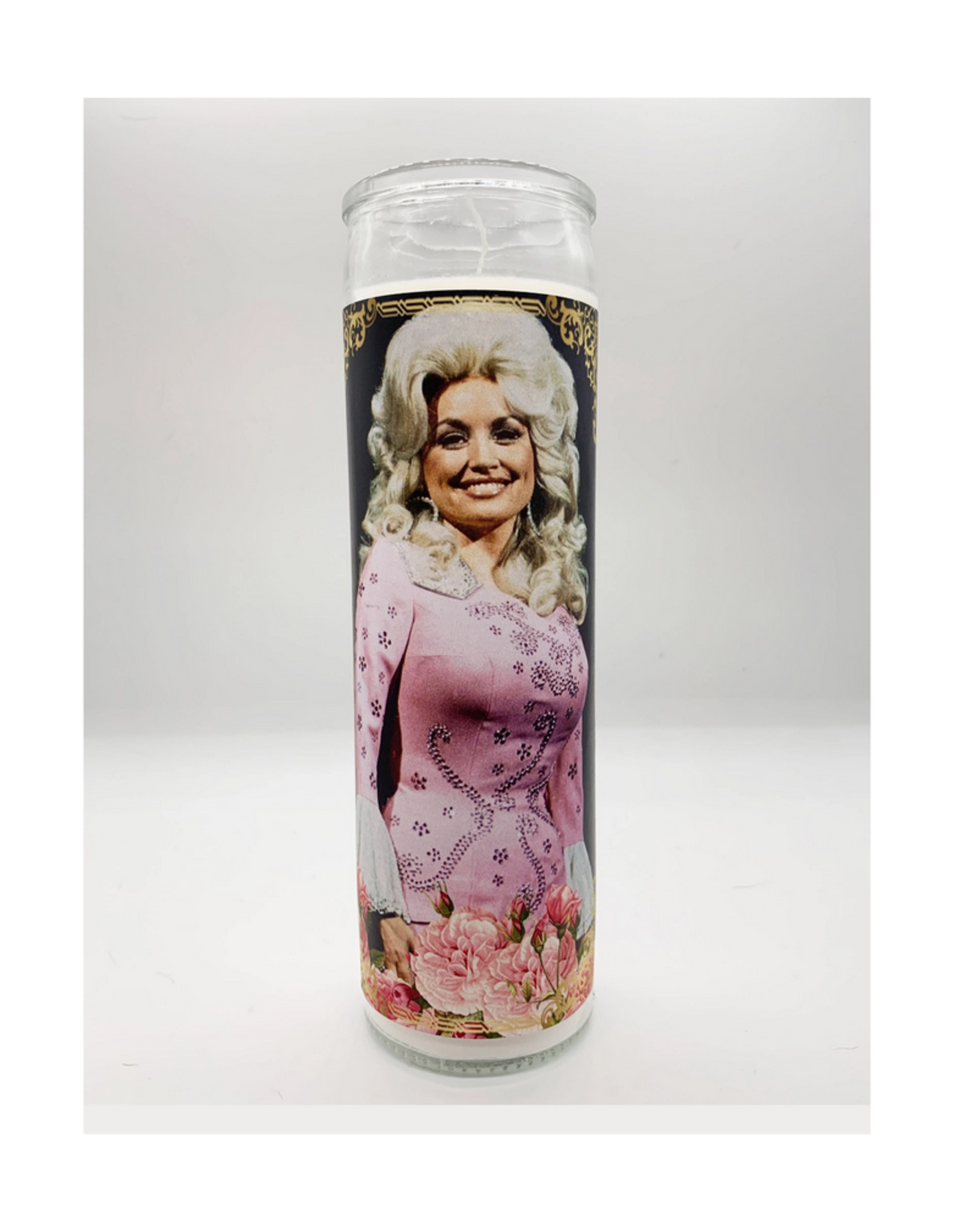 Dolly Parton Prayer Candle (White)