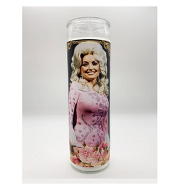 Dolly Parton Prayer Candle (White)