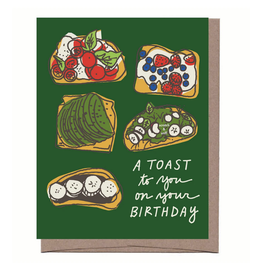 Birthday Toast Scratch n Sniff Greeting Card