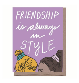 Scrunchie Friends Greeting Card