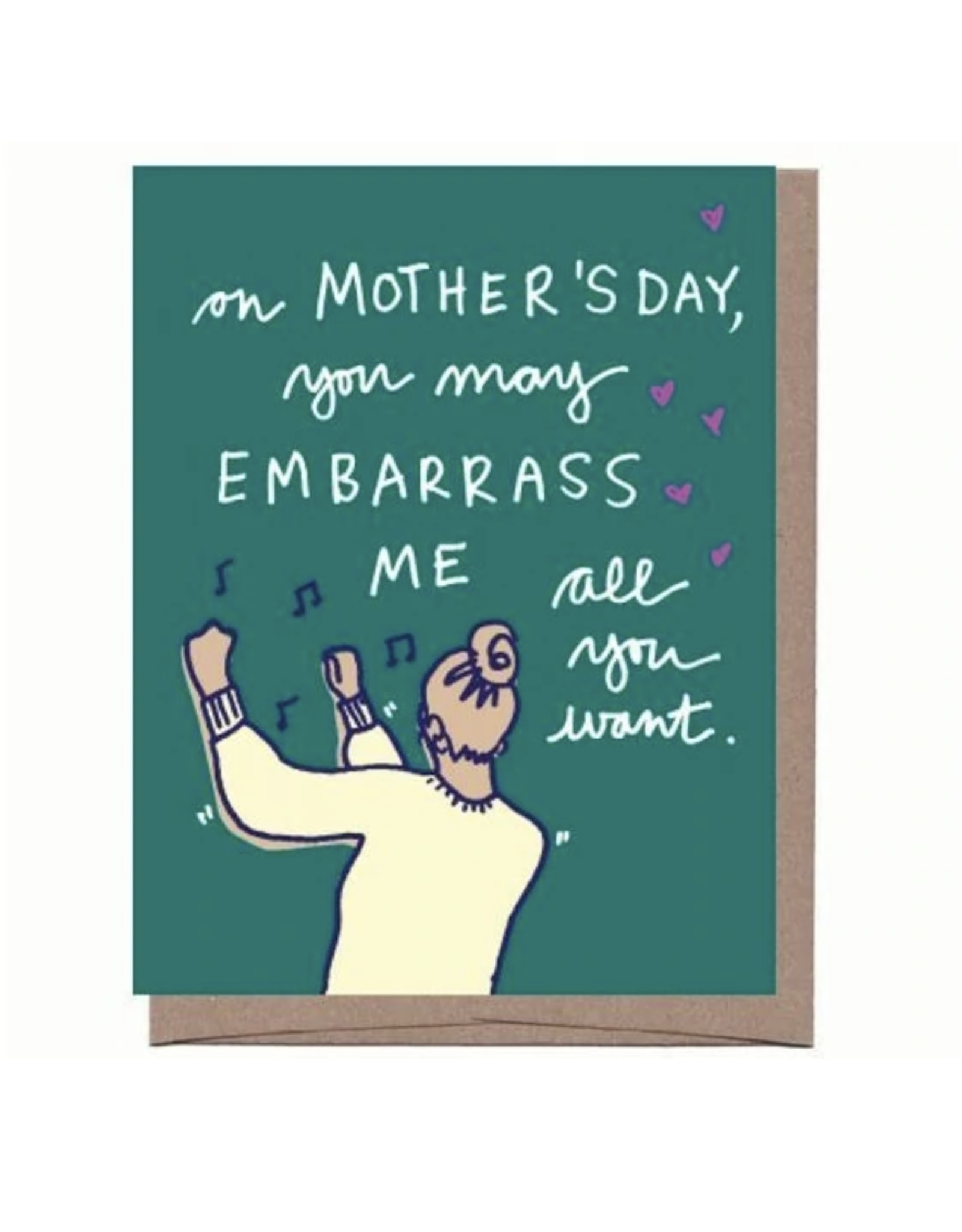 Dancing on Mother's Day Greeting Card