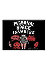 Personal Space Invaders Magnet